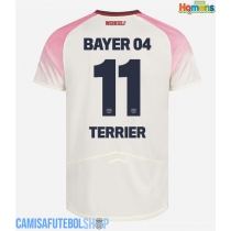 Camisa de time de futebol Bayer Leverkusen Martin Terrier #11 Replicas 2º Equipamento 2025-26 Manga Curta